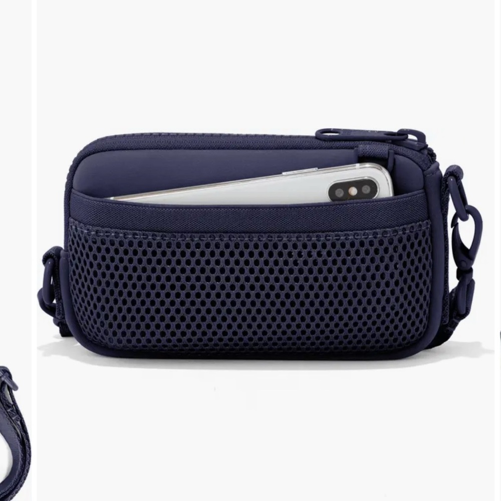 DAGNE DOVER Mara Phone Sling Crossbody Bag Ash Blue - Picture 8 of 9